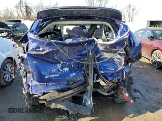 2015 Ford Edge SEL with VIN 2FMTK4J82FBC21637, listed as a Copart auction lot 44171705 with 134,980 mi miles and Salvage Title. Bid and sale history available at carsss.com. Image 6.