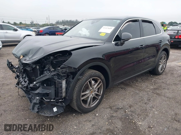 2019 Porsche Cayenne with VIN WP1AA2AY9KDA02096, listed as a IAAI auction lot 41413609 with 45,955 mi miles and . Bid and sale history available at DreamBid. Image 18.