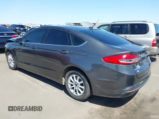 2017 Ford Fusion S with VIN 3FA6P0G70HR408265, listed as a IAAI auction lot 41978119 with 136,796 mi miles. Bid and sale history available at carsss.com. Image 3.