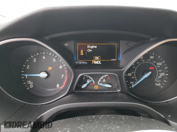 2016 Ford Focus SE with VIN 1FADP3F21GL218812, listed as a Copart auction lot 46823905 with 111,514 mi miles and Non repairable. Bid and sale history available at DreamBid. Image 9.