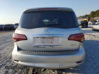 2012 Infiniti QX56 7-passenger with VIN JN8AZ2NF4C9519253, listed as a Copart auction lot 75007404 with 192,551 mi miles and Salvage Title. Bid and sale history available at carsss.com. Image 6.