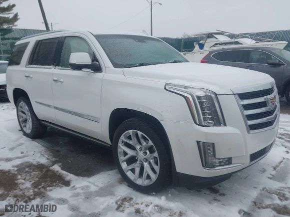 2016 Cadillac Escalade Premium Collection with VIN 1GYS4CKJ8GR168005, listed as a IAAI auction lot 41304652 with 64,257 mi miles. Bid and sale history available at carsss.com. Image 1.