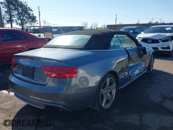 2014 Audi S5 Premium Plus z VIN WAUCGAFH4EN001316, wystawiony jako IAAI lot #41425673 z przebiegiem 97 089 mil mil oraz . Historia ofert i sprzedaży dostępna na DreamBid. Obrazek 4.