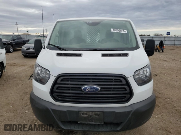 2019 Ford Transit with VIN 1FTYR1YM3KKA34592, listed as a Copart auction lot 48995965 with 12,557 mi miles and Salvage title. Bid and sale history available at DreamBid. Image 5.