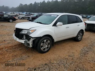 2009 Acura MDX with VIN 2HNYD28219H507856, listed as a Copart auction lot 44466575 with 194,207 mi miles and Salvage Title. Bid and sale history available at carsss.com. Image 1.