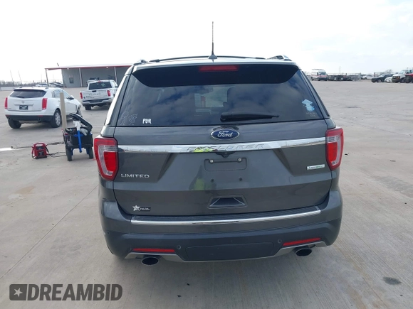 2018 Ford Explorer Limited с VIN 1FM5K7FH5JGC84624, выставлен на аукционе IAAI как лот 41509953 с пробегом 133 695 миль миль и . История ставок и продаж доступна на DreamBid. Изображение 16.