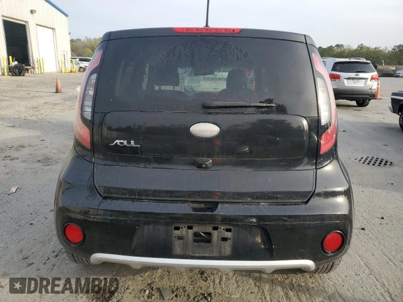 2018 Kia Soul + with VIN KNDJP3A59J7906586, listed as a Copart auction lot 50105485 with 112,243 mi miles and Salvage Title. Bid and sale history available at carsss.com. Image 6.