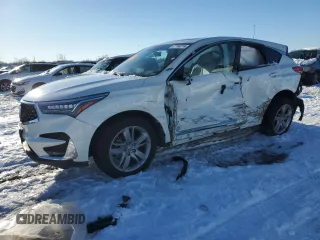 2019 Acura RDX w/Advance Pkg with VIN 5J8TC2H76KL018779, listed as a Copart auction lot 87160214 with 0 mi miles and Salvage Title. Bid and sale history available at carsss.com. Image 1.