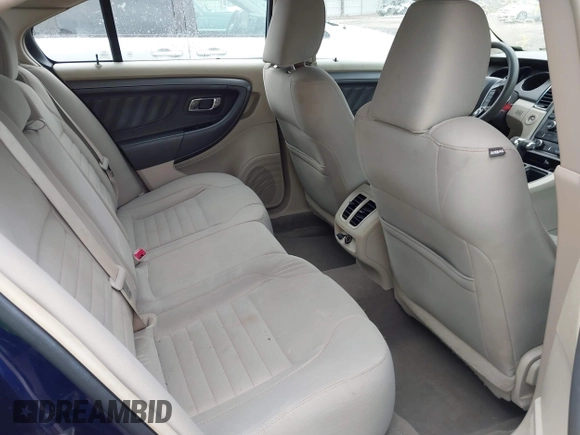 2011 Ford Taurus SE with VIN 1FAHP2DW7BG128857, listed as a IAAI auction lot 41705643 with 163,589 mi miles. Bid and sale history available at carsss.com. Image 8.