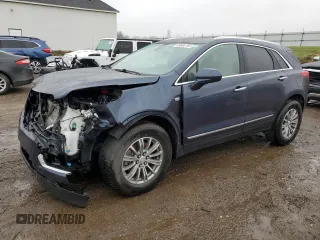 2019 Cadillac XT5 Luxury FWD with VIN 1GYKNCRS8KZ211634, listed as a Copart auction lot 80686154 with 81,911 mi miles and Salvage title. Bid and sale history available at DreamBid. Image 1.