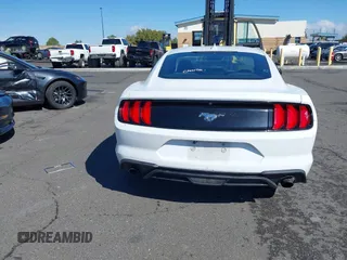 2021 Ford Mustang EcoBoost with VIN 1FA6P8TH5M5146799, listed as a IAAI auction lot 41575950 with 47,037 mi miles. Bid and sale history available at carsss.com. Image 16.