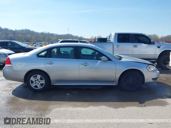 2010 Chevrolet Impala LS with VIN 2G1WA5EK4A1161609, listed as a IAAI auction lot 41889517 with 124,484 mi miles and . Bid and sale history available at DreamBid. Image 14.