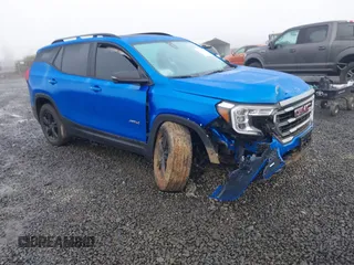 2024 GMC Terrain AT4 with VIN 3GKALYEG5RL149296, listed as a IAAI auction lot 40970270 with 6,683 mi miles and . Bid and sale history available at carsss.com. Image 1.