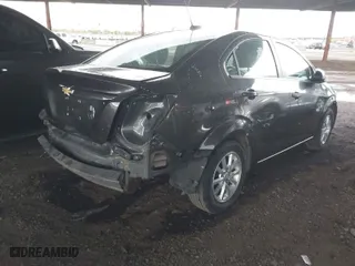 2017 Chevrolet Sonic LT with VIN 1G1JD5SH1H4108116, listed as a IAAI auction lot 41749199 with 87,740 mi miles. Bid and sale history available at carsss.com. Image 4.