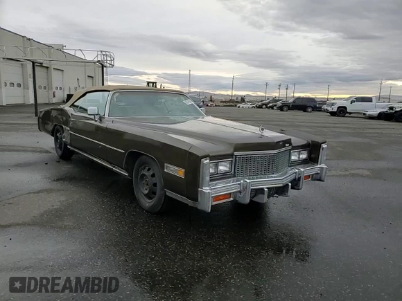 1976 Cadillac Eldorado z VIN 6L67S6Q235270, wystawiony jako Copart lot #80518554 z przebiegiem 4 944 mil mil oraz Szkoda całkowita • Salvage title. Historia ofert i sprzedaży dostępna na DreamBid. Obrazek 11.