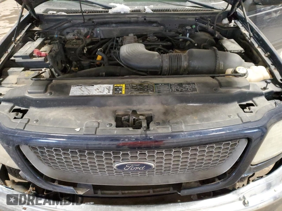 2002 Ford F-150 XLT with VIN 1FTRW08L02KE06257, listed as a Copart auction lot 45004605 with 189,003 mi miles and Salvage Title. Bid and sale history available at carsss.com. Image 11.