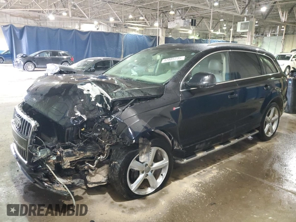 2011 Audi Q7 S line with VIN WA1DGAFE2BD008810, listed as a Copart auction lot 42805735 with 162,056 mi miles and Clean title. Bid and sale history available at DreamBid. Image 1.