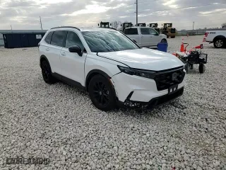 2024 Honda CR-V Hybrid Sport-L with VIN 7FARS5H86RE019244, listed as a Copart auction lot 45010155 with 9,355 mi miles and Salvage Title. Bid and sale history available at carsss.com. Image 12.
