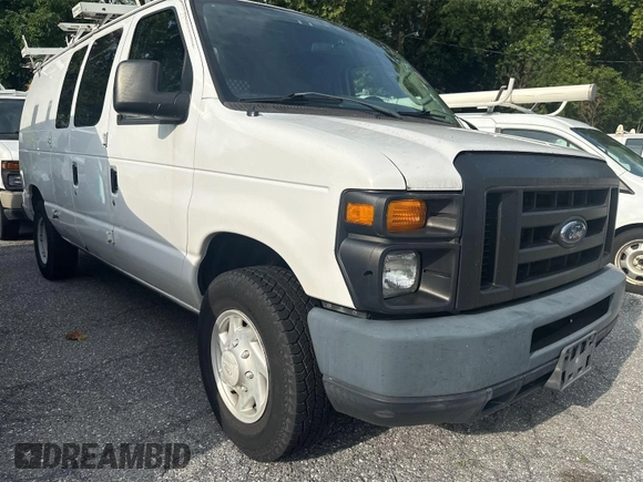 2012 Ford Econoline Cargo Commercial with VIN 1FTNE2EL9CDB21032, listed as a IAAI auction lot 42787135 with 106,406 mi miles and . Bid and sale history available at DreamBid. Image 17.