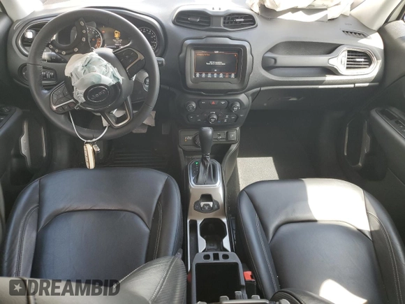 2020 Jeep Renegade Limited with VIN ZACNJBD12LPM02664, listed as a Copart auction lot 55297675 with 58,957 mi miles and Salvage title. Bid and sale history available at DreamBid. Image 8.