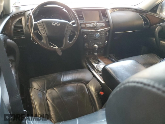 2014 Infiniti QX80 with VIN JN8AZ2NF1E9554013, listed as a Copart auction lot 58436654 with 0 mi miles and Clean Title. Bid and sale history available at carsss.com. Image 8.