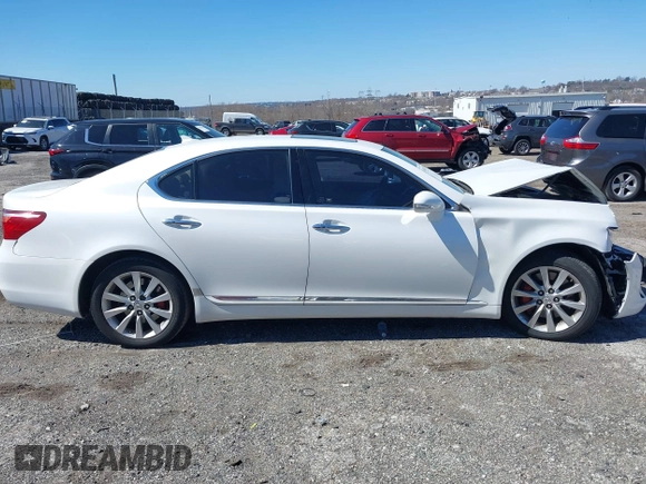 2011 Lexus LS 460 with VIN JTHCL5EF3B5009505, listed as a IAAI auction lot 41907674 with 137,936 mi miles and . Bid and sale history available at DreamBid. Image 13.