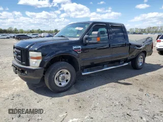 2008 Ford Super Duty F-250 SRW XL with VIN 1FTSW21588EE20603, listed as a Copart auction lot 52768015 with 99,125 mi miles and Salvage Title. Bid and sale history available at carsss.com. Image 1.