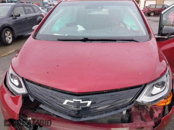 2020 Chevrolet Bolt EV Premier with VIN 1G1FZ6S00L4106244, listed as a IAAI auction lot 41276717 with 1 mi miles. Bid and sale history available at carsss.com. Image 10.