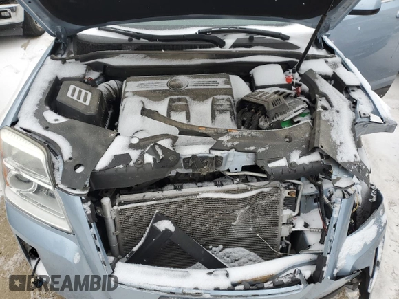2014 GMC Terrain SLE with VIN 2GKFLWE35E6312406, listed as a Copart auction lot 88688895 with 169,335 mi miles and Salvage title. Bid and sale history available at DreamBid. Image 11.