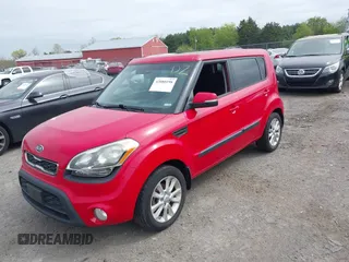 2013 Kia Soul + with VIN KNDJT2A68D7631926, listed as a IAAI auction lot 42080198 with 101,412 mi miles and . Bid and sale history available at DreamBid. Image 2.