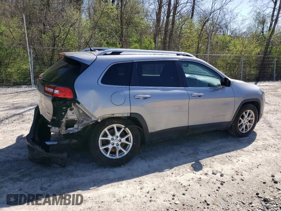 2014 Jeep Cherokee Latitude with VIN 1C4PJMCS0EW200588, listed as a Copart auction lot 54171255 with 196,247 mi miles and Salvage Title. Bid and sale history available at DreamBid. Image 3.
