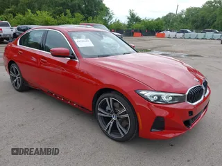 2024 BMW 3 Series 330i xDrive with VIN 3MW89FF07R8E04819, listed as a IAAI auction lot 42322683 with 19,866 mi miles and . Bid and sale history available at DreamBid. Image 1.