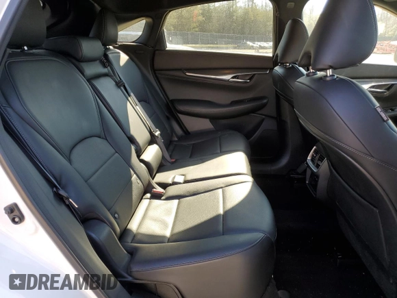 2023 Infiniti QX55 Luxe with VIN 3PCAJ5JR3PF112752, listed as a Copart auction lot 45686855 with 15,817 mi miles and Salvage title. Bid and sale history available at DreamBid. Image 11.