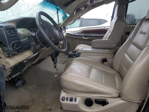 2005 Ford Excursion Limited with VIN 1FMSU43P75ED25764, listed as a Copart auction lot 89021205 with 0 mi miles and Salvage Title. Bid and sale history available at carsss.com. Image 7.