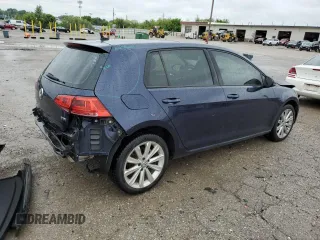 2015 Volkswagen Golf SE с VIN 3VW2A7AU4FM051228, выставлен на аукционе Copart как лот 57640765 с пробегом 86 130 миль миль и Списание • Salvage title. История ставок и продаж доступна на DreamBid. Изображение 3.