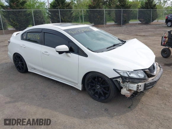 2014 Honda Civic Si z VIN 2HGFB6E58EH704379, wystawiony jako IAAI lot #42173086 z przebiegiem 146 651 mil mil oraz . Historia ofert i sprzedaży dostępna na DreamBid. Obrazek 1.