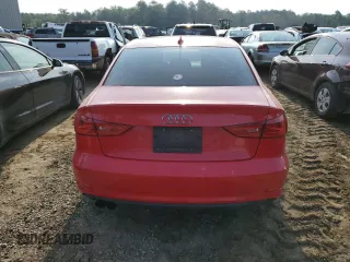 2015 Audi A3 1.8T Premium with VIN WAUACGFF7F1010668, listed as a Copart auction lot 58327453 with 90,719 mi miles. Bid and sale history available at carsss.com. Image 6.