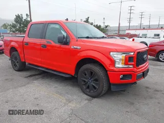2020 Ford F-150 XL with VIN 1FTEW1EP1LFC56374, listed as a IAAI auction lot 42052603 with 46,530 mi miles. Bid and sale history available at carsss.com. Image 1.