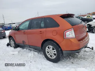 2007 Ford Edge SEL PLUS with VIN 2FMDK49C77BA22906, listed as a Copart auction lot 47485995 with 260,194 mi miles and Salvage Title. Bid and sale history available at carsss.com. Image 2.