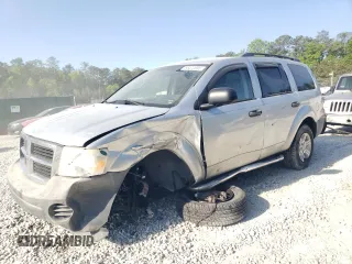 2008 Dodge Durango SXT с VIN 1D8HD38K48F105567, выставлен на аукционе Copart как лот 53472895 с пробегом 112 609 миль миль и Списание • Salvage title. История ставок и продаж доступна на DreamBid. Изображение 1.
