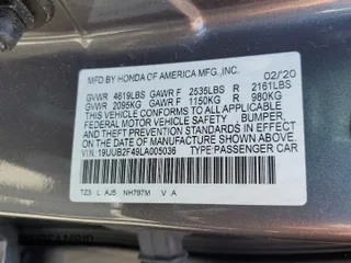 2020 Acura TLX w/Technology Pkg with VIN 19UUB2F49LA005036, listed as a Copart auction lot 56857254 with 24,332 mi miles and Salvage Title. Bid and sale history available at carsss.com. Image 12.