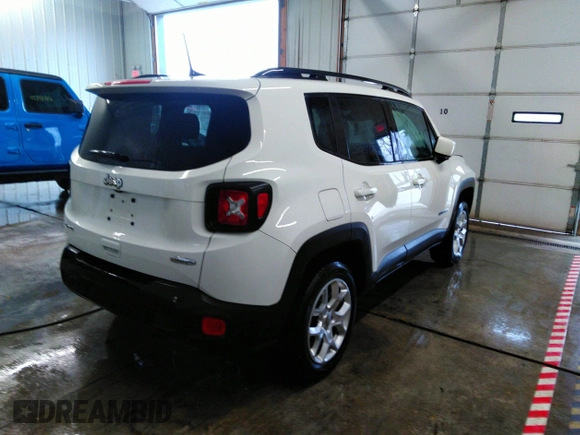 2018 Jeep Renegade Latitude with VIN ZACCJBBB8JPH73797, listed as a IAAI auction lot 35761616 with 55,430 mi miles and . Bid and sale history available at DreamBid. Image 4.