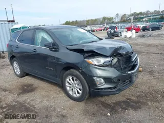 2019 Chevrolet Equinox LT with VIN 3GNAXUEV5KS667161, listed as a IAAI auction lot 41882209 with 23,077 mi miles. Bid and sale history available at carsss.com. Image 1.