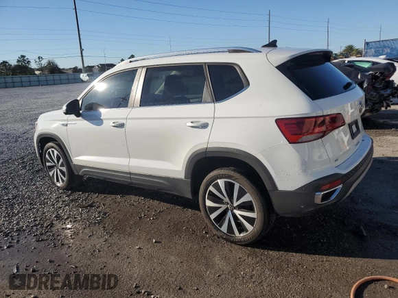 2022 Volkswagen Taos SE z VIN 3VVTX7B25NM095693, wystawiony jako Copart lot #45579375 z przebiegiem 41 956 mil mil oraz Szkoda całkowita • Salvage title. Historia ofert i sprzedaży dostępna na DreamBid. Obrazek 2.