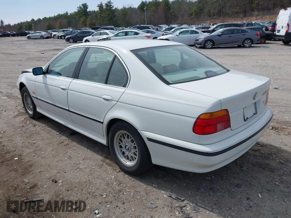 1998 BMW 5 Series 528iA with VIN WBADD6329WBW45360, listed as a IAAI auction lot 41872166 with 110,393 mi miles. Bid and sale history available at carsss.com. Image 3.