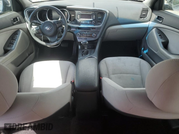 2015 Kia Optima LX with VIN 5XXGM4A73FG483223, listed as a Copart auction lot 53904175 with 76,356 mi miles and Clean Title. Bid and sale history available at carsss.com. Image 8.