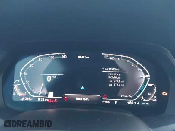 2022 BMW X5 xDrive45e z VIN 5UXTA6C00N9L06383, wystawiony jako IAAI lot #38552162 z przebiegiem 19 592 mil mil oraz . Historia ofert i sprzedaży dostępna na DreamBid. Obrazek 15.