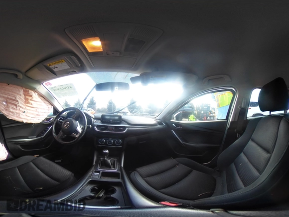 2016 Mazda Mazda6 i Sport with VIN JM1GJ1U55G1484856, listed as a IAAI auction lot 41543599 with 78,486 mi miles. Bid and sale history available at carsss.com. Image 18.