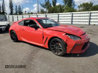 2022 Toyota GR86 Premium with VIN JF1ZNBF1XN8756468, listed as a Copart auction lot 44529295 with 31,675 mi miles and Salvage Title. Bid and sale history available at carsss.com. Image 4.