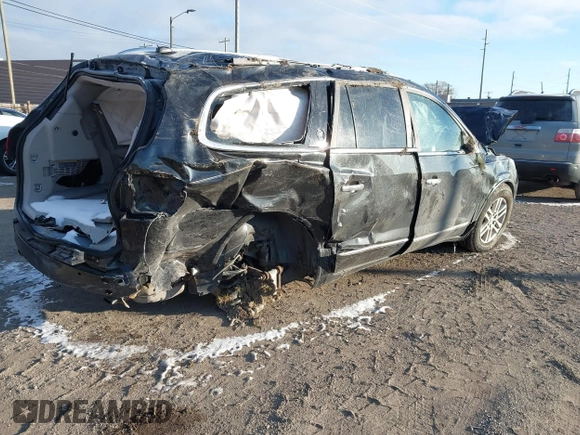 2014 Buick Enclave Convenience with VIN 5GAKRAKD3EJ377185, listed as a IAAI auction lot 40986432 with 153,187 mi miles. Bid and sale history available at carsss.com. Image 4.